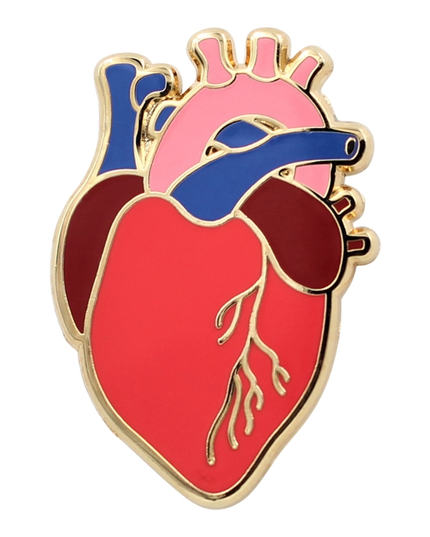 Heart On Your Sleeve Pin