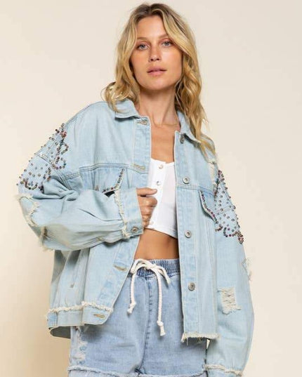 A Lil' Somethin Extra Denim Jacket