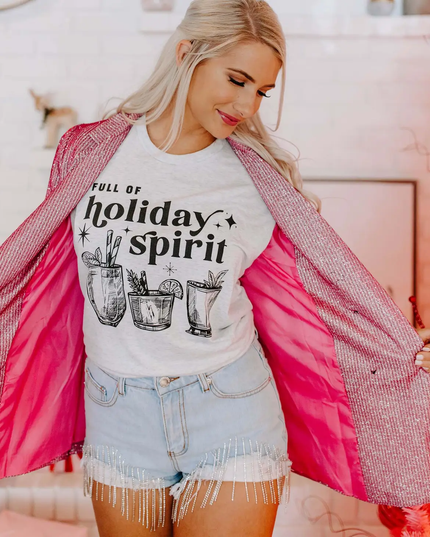 Full of Holiday Spirit Tee