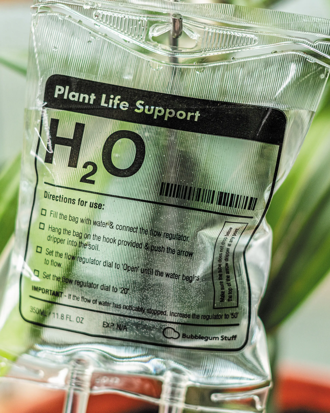 Life Support Plant IV Watering Device