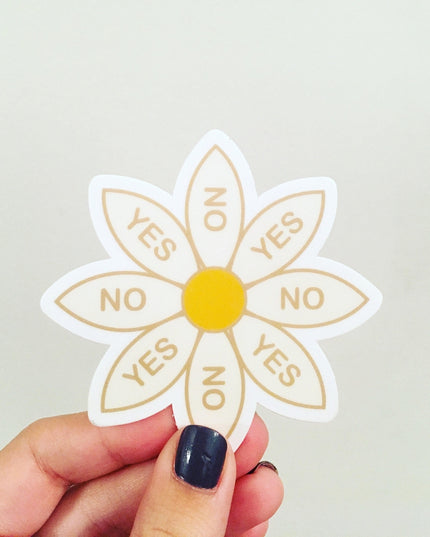 Daisy Loves Me, Loves Me Not Sticker