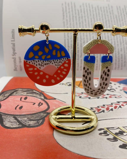 Matisseish Drop Earrings