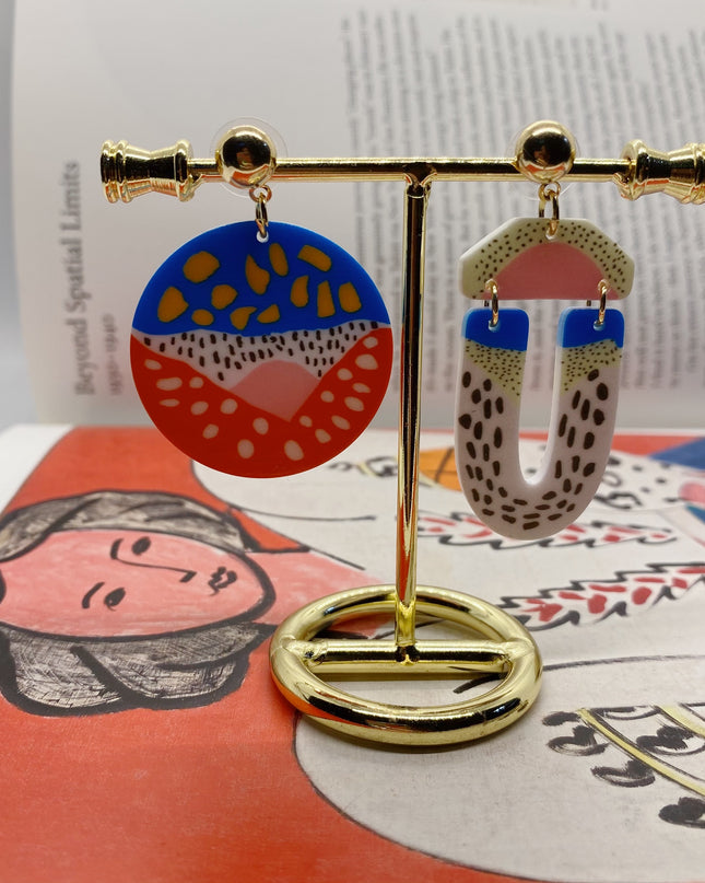 Matisseish Drop Earrings