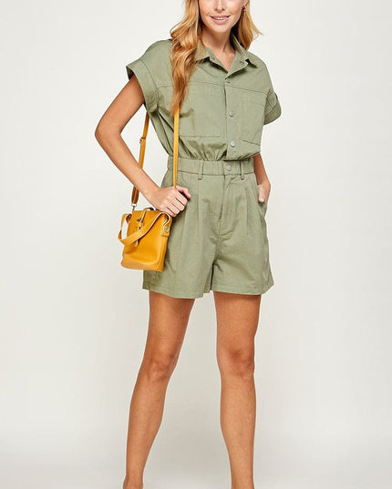 olive you so much romper