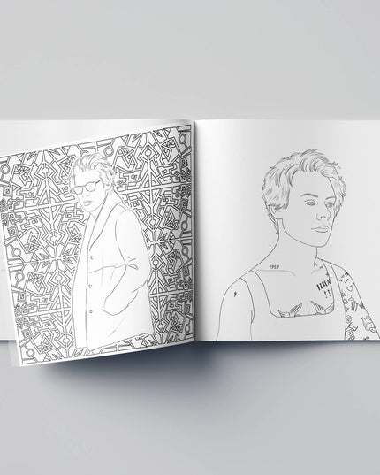 Colour Me Good Harry Styles Coloring Book