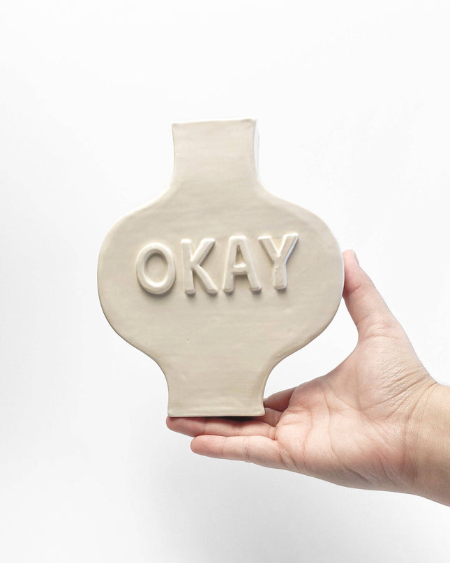 FooShoo OKAY Vase