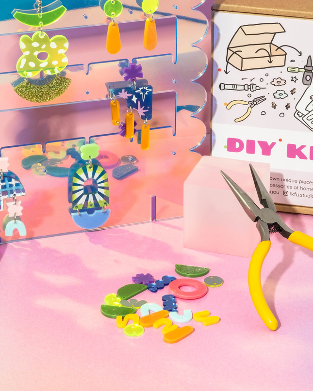 Ultimate Home Workshop Earring Kit 1 - Funky Fun You