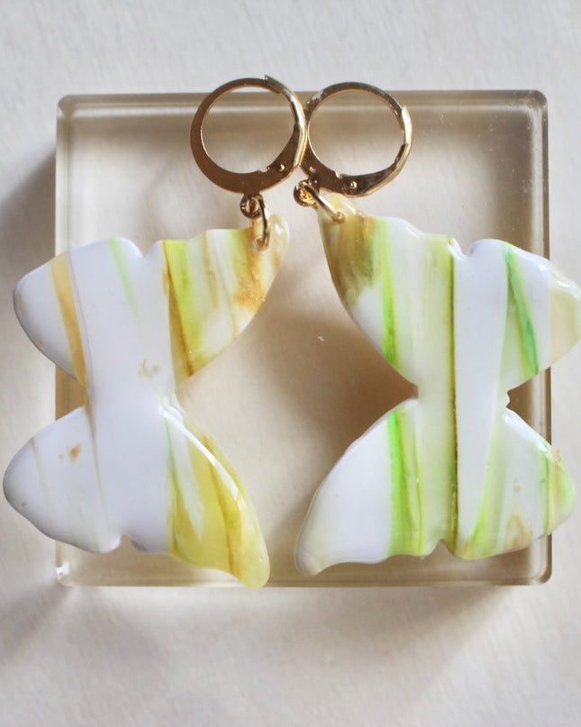 butterfly effect bamboo forest earrings
