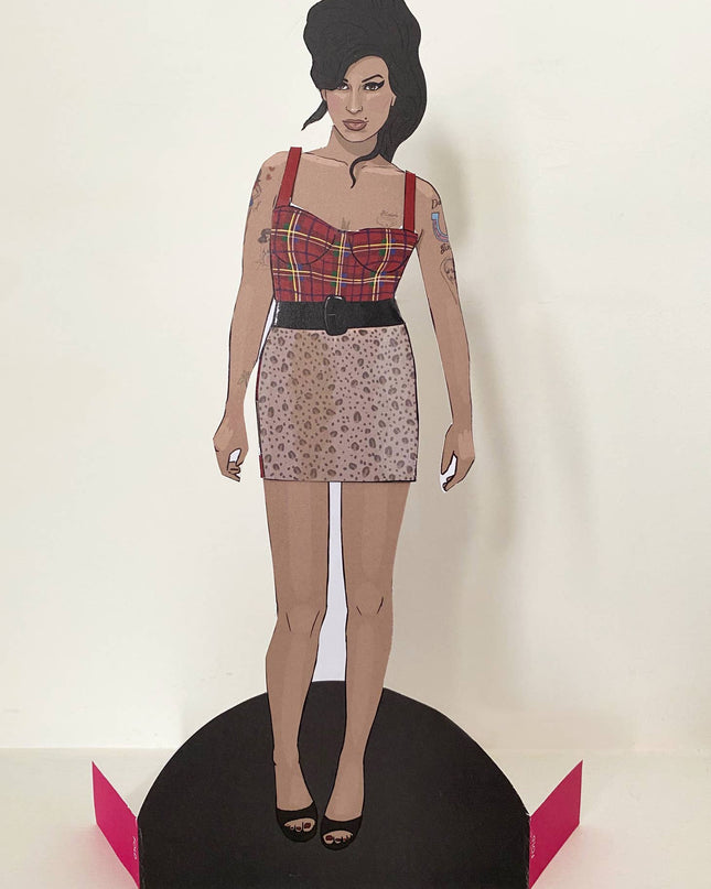 Amy Winehouse Paper Doll