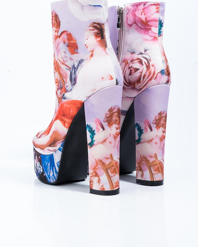 Up Above! Painting Platform Booties