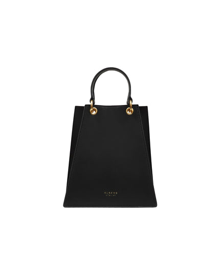 Alkeme Atelier Fire Triangular Satchel - Black