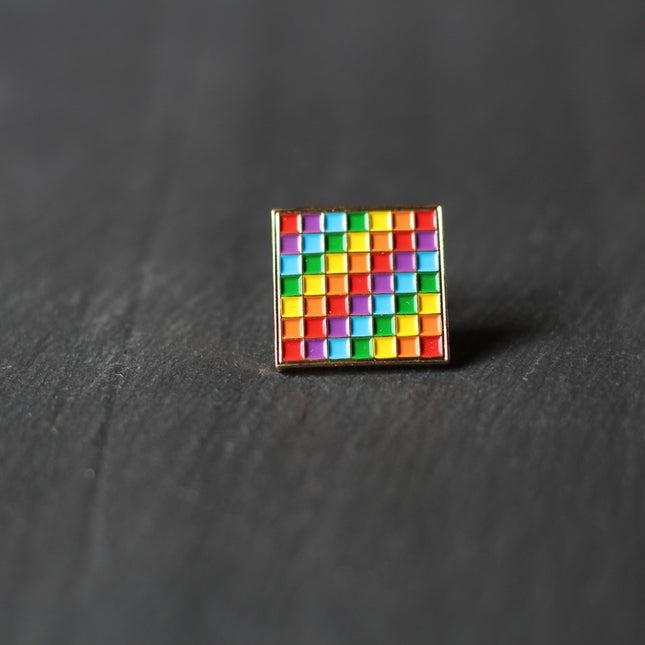 Pixel Pride Pin