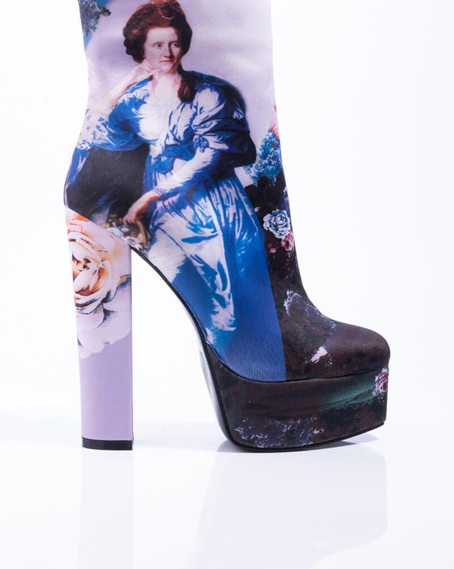 Up Above! Painting Platform Booties