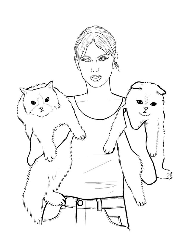 Colour Me Swiftly Coloring Book
