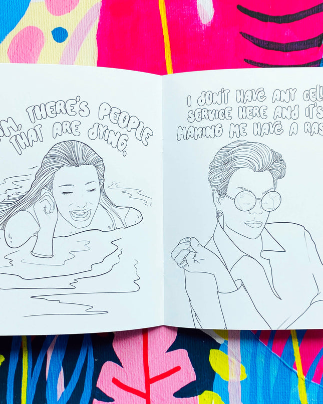 kardashian koloring book