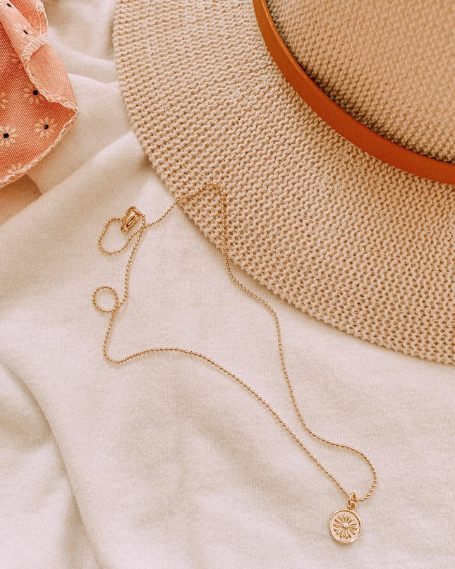 daisy doxie & co. Gold Daisy Necklace