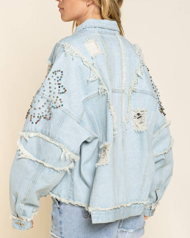 A Lil' Somethin Extra Denim Jacket
