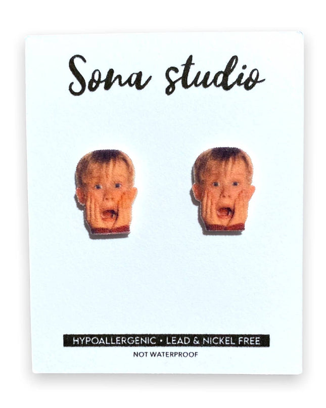 Ahhhh! Kevin Earrings