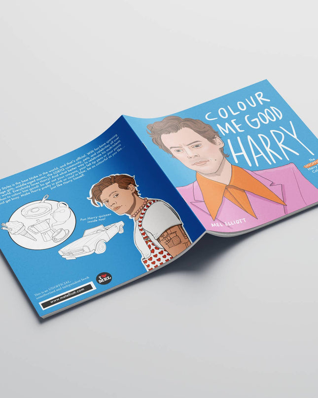Colour Me Good Harry Styles Coloring Book