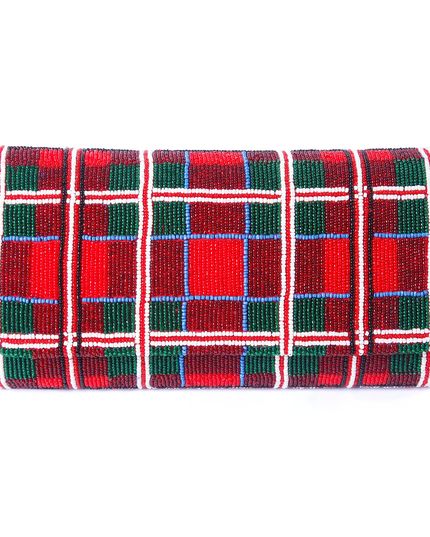 plaid to the bone clutch