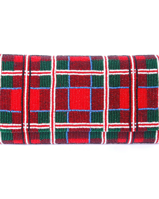 plaid to the bone clutch