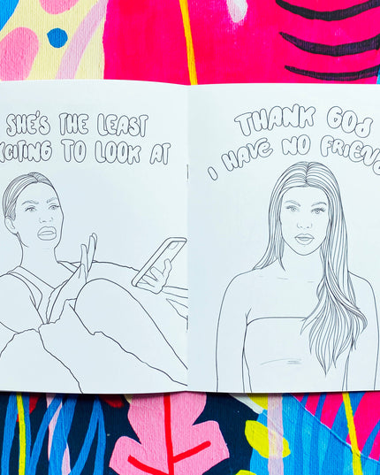 kardashian koloring book
