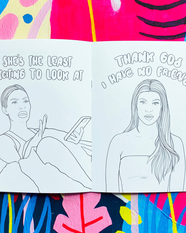 kardashian koloring book