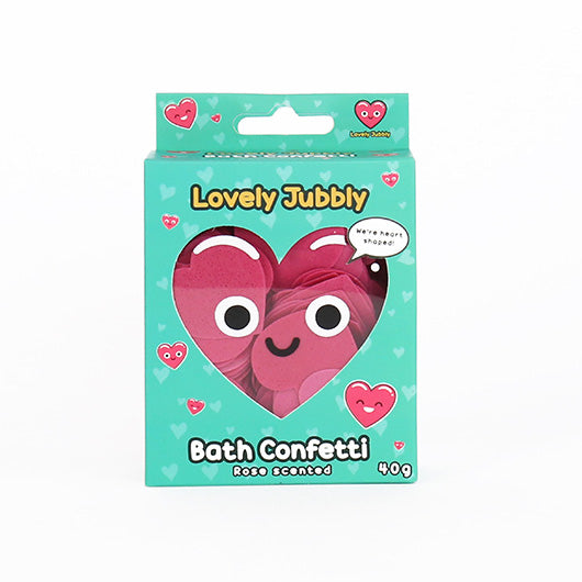 <3 Shaped Bath Confetti