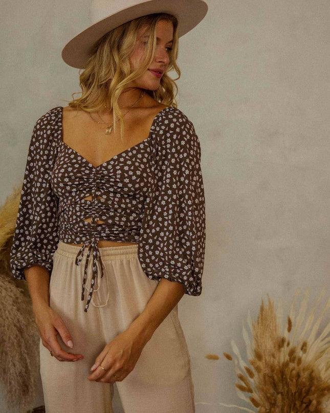 ditzy days crop top
