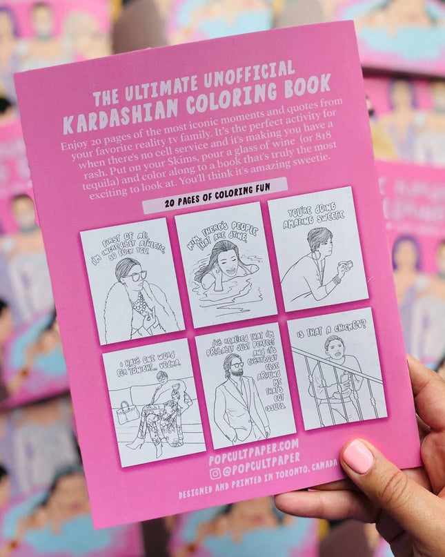kardashian koloring book