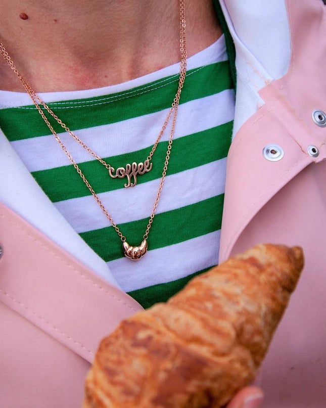 Love You a Latte Necklace