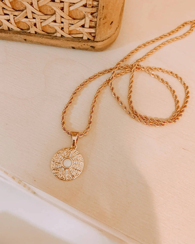 Sol Golden Necklace