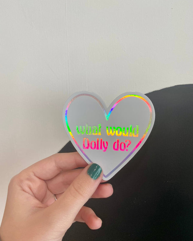 Dolly's Advice Holographic Sticker