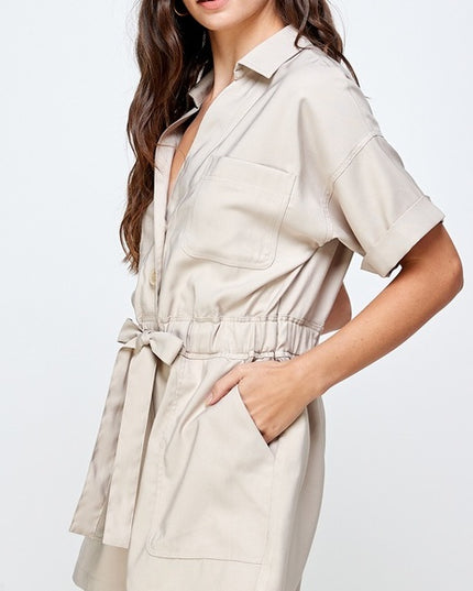 in the buff romper