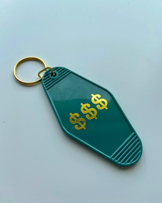 mom, I am a rich man keychain