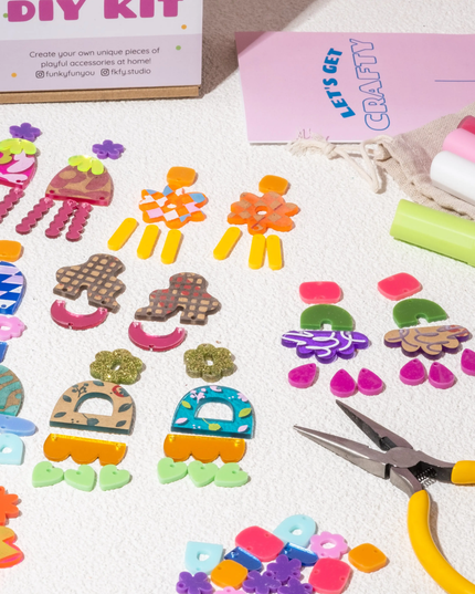 Ultimate Home Workshop Earring Kit 2 DIY  - Funky Fun You