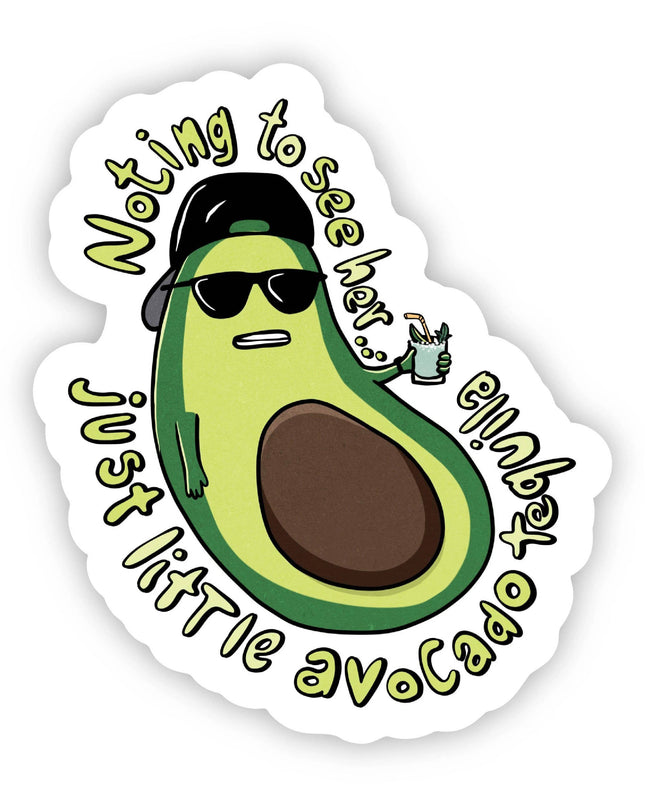 Avocado Tequila Sticker