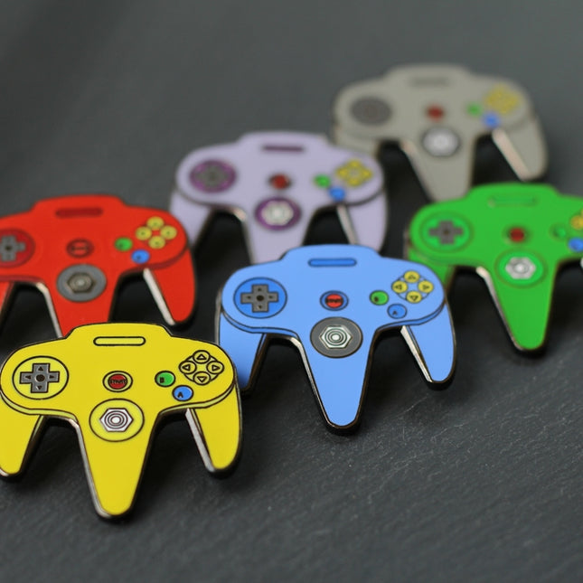 N64 Nostalgia Pin