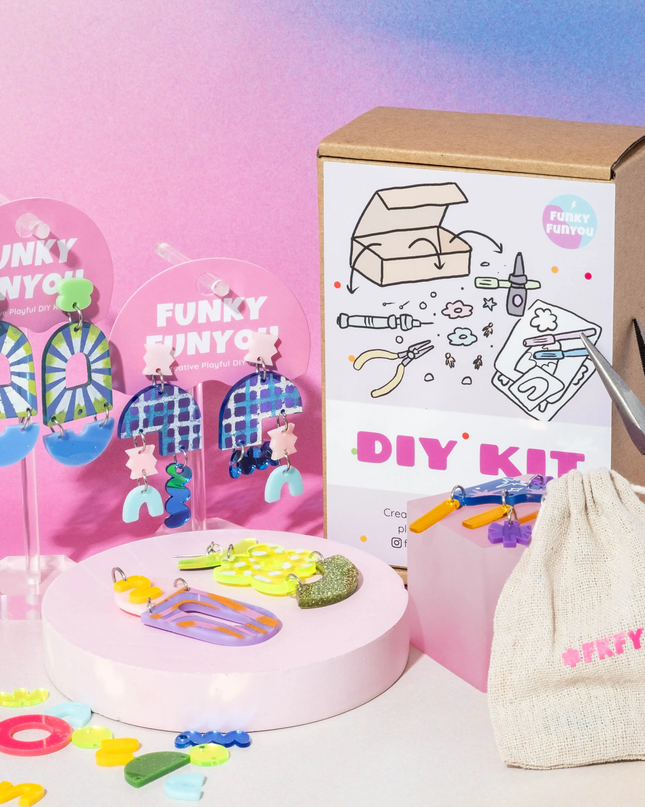 Ultimate Home Workshop Earring Kit 1 - Funky Fun You
