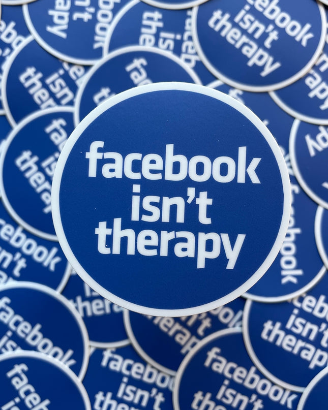 Not Your Therapist Sticker
