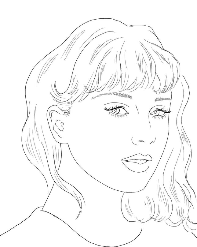 Colour Me Swiftly Coloring Book
