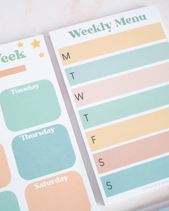 Marigold & Aster Weekly Planner