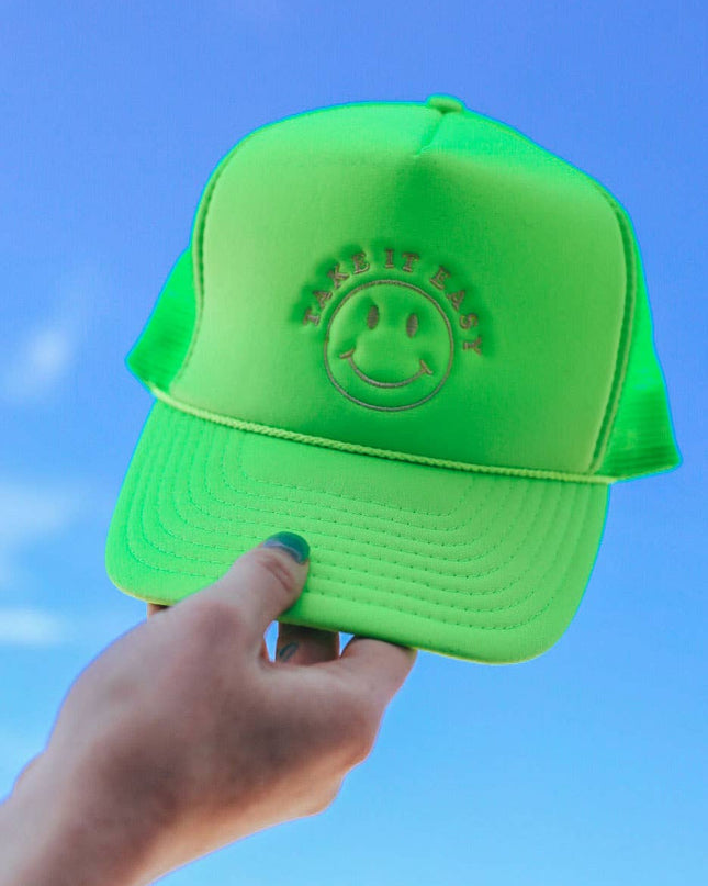 :) Take It Easy Highlighter Hat