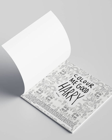 Colour Me Good Harry Styles Coloring Book