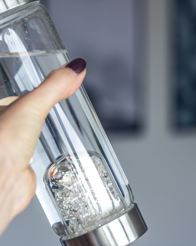 ViA Crystal Water Bottle | DIAMONDS