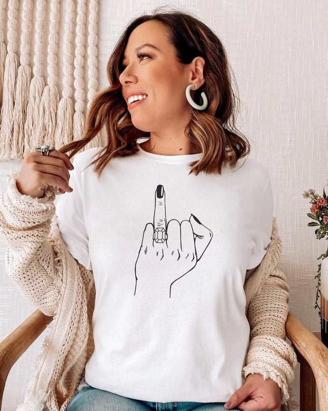 Fiance Finger Tee