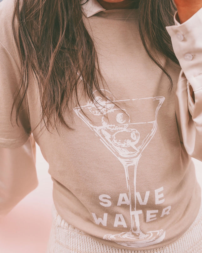 Save Water, Drink a Martini! Tee