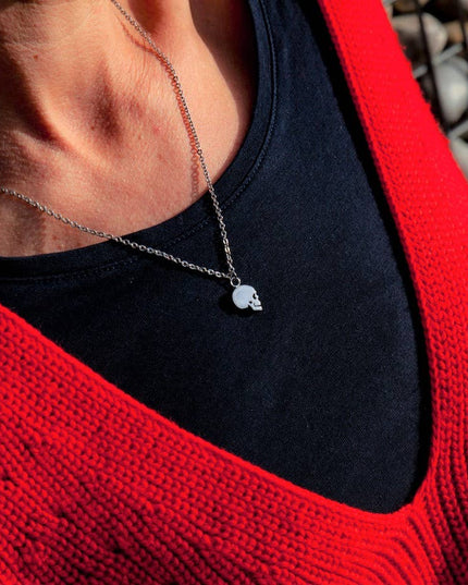 Stone Cold Stunner Skull Necklace