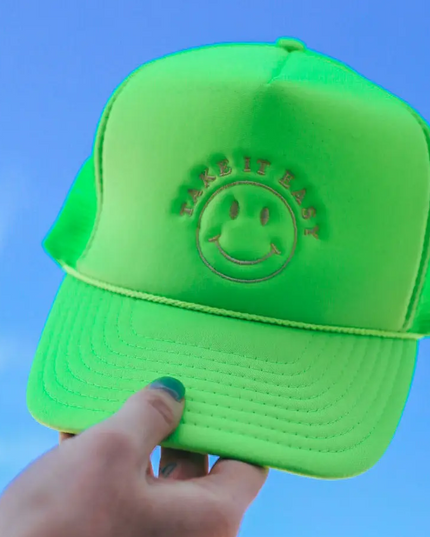 :) Take It Easy Highlighter Hat