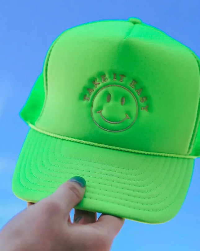 :) Take It Easy Highlighter Hat